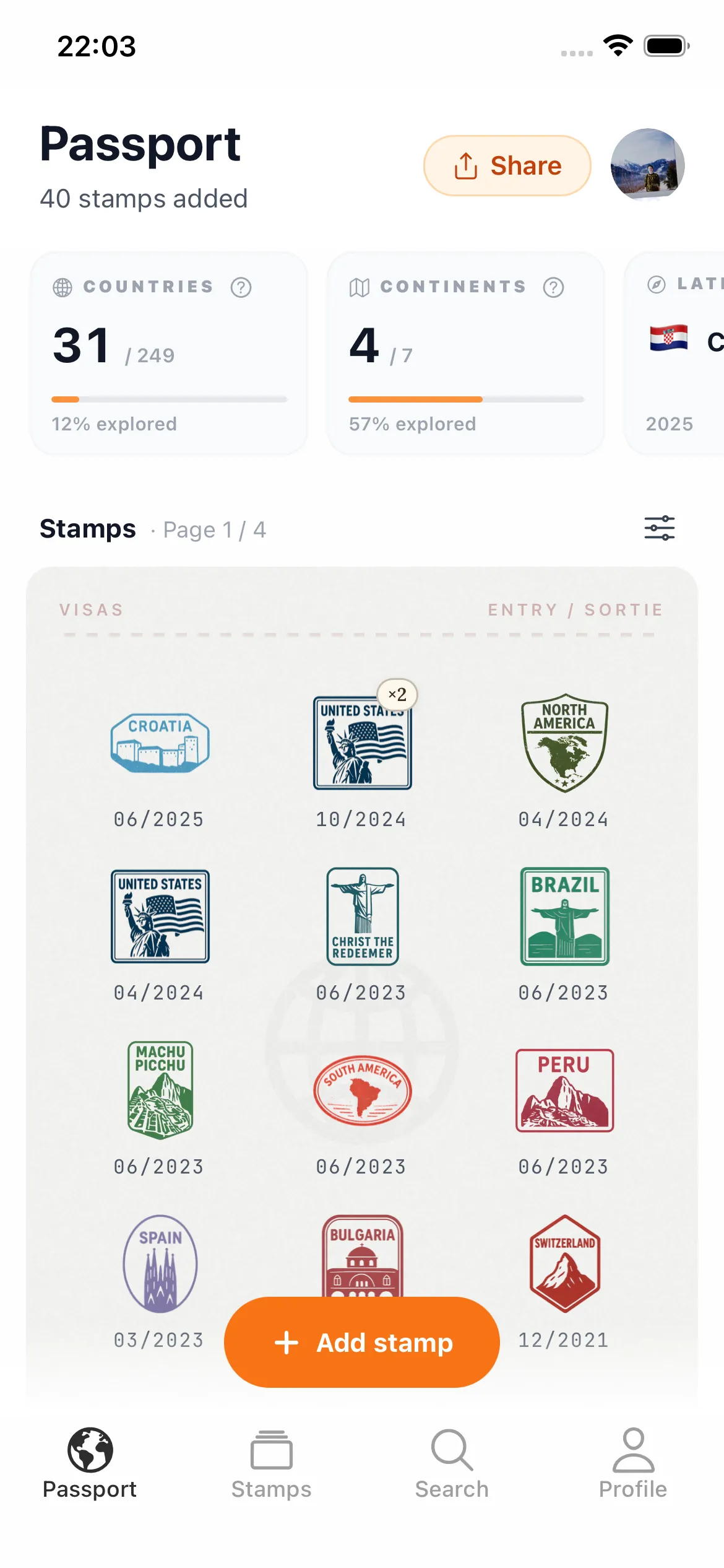 Stampie screenshot